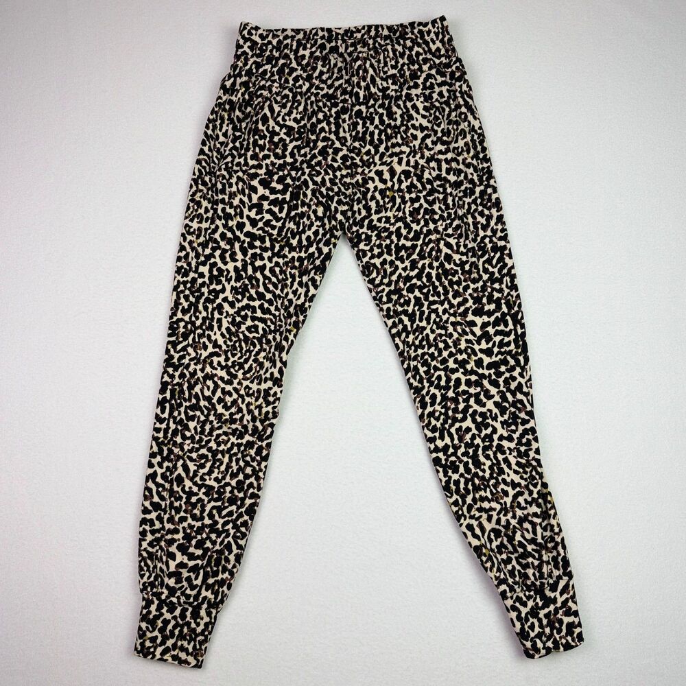 CAbi Style #5680 Pivot Leopard Spotted Jogger Pants XS